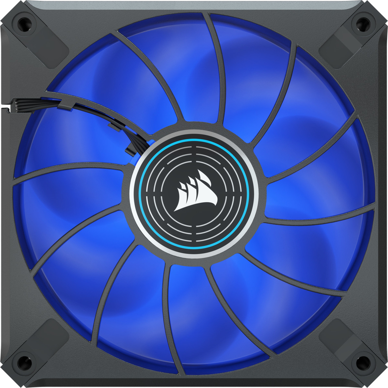 Corsair - Ventoinha Corsair ML120 ELITE LED Blue Premium PWM 120mm - Magnetic Levitation Fan