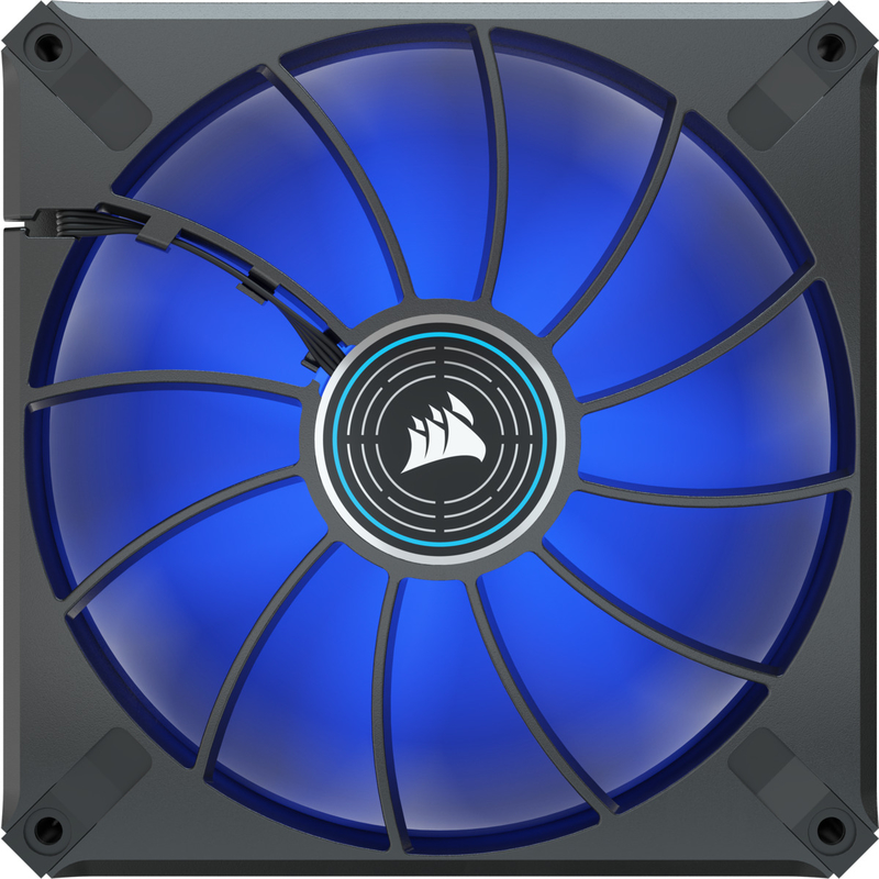 Corsair - Ventoinha Corsair ML140 ELITE LED Blue Premium PWM 140mm Magnetic Levitation Fan