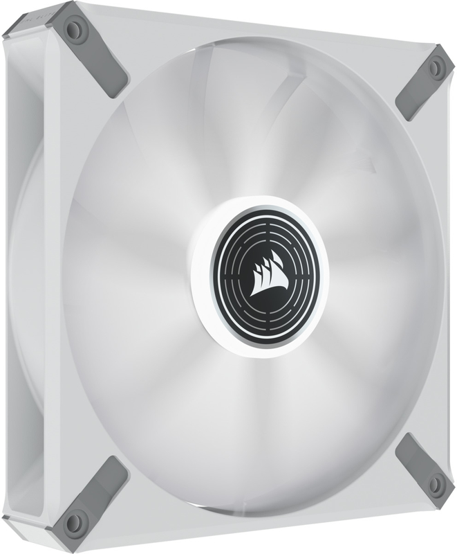 Corsair - Ventoinha Corsair ML140 ELITE LED White Premium PWM Branca 140mm - Magnetic Levitation Fan