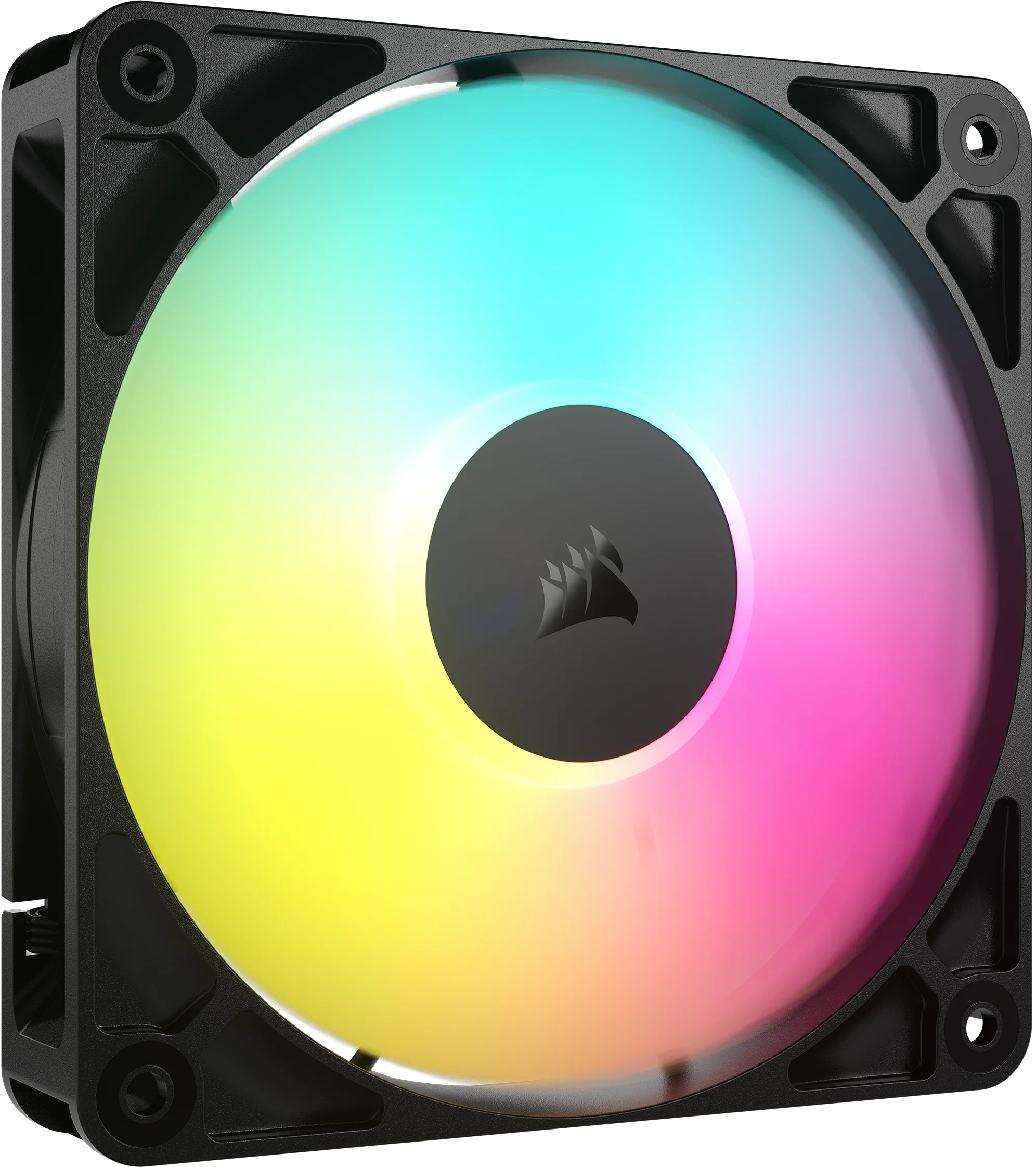 Corsair - Ventoinha Corsair RS120 ARGB PWM Preta 120mm