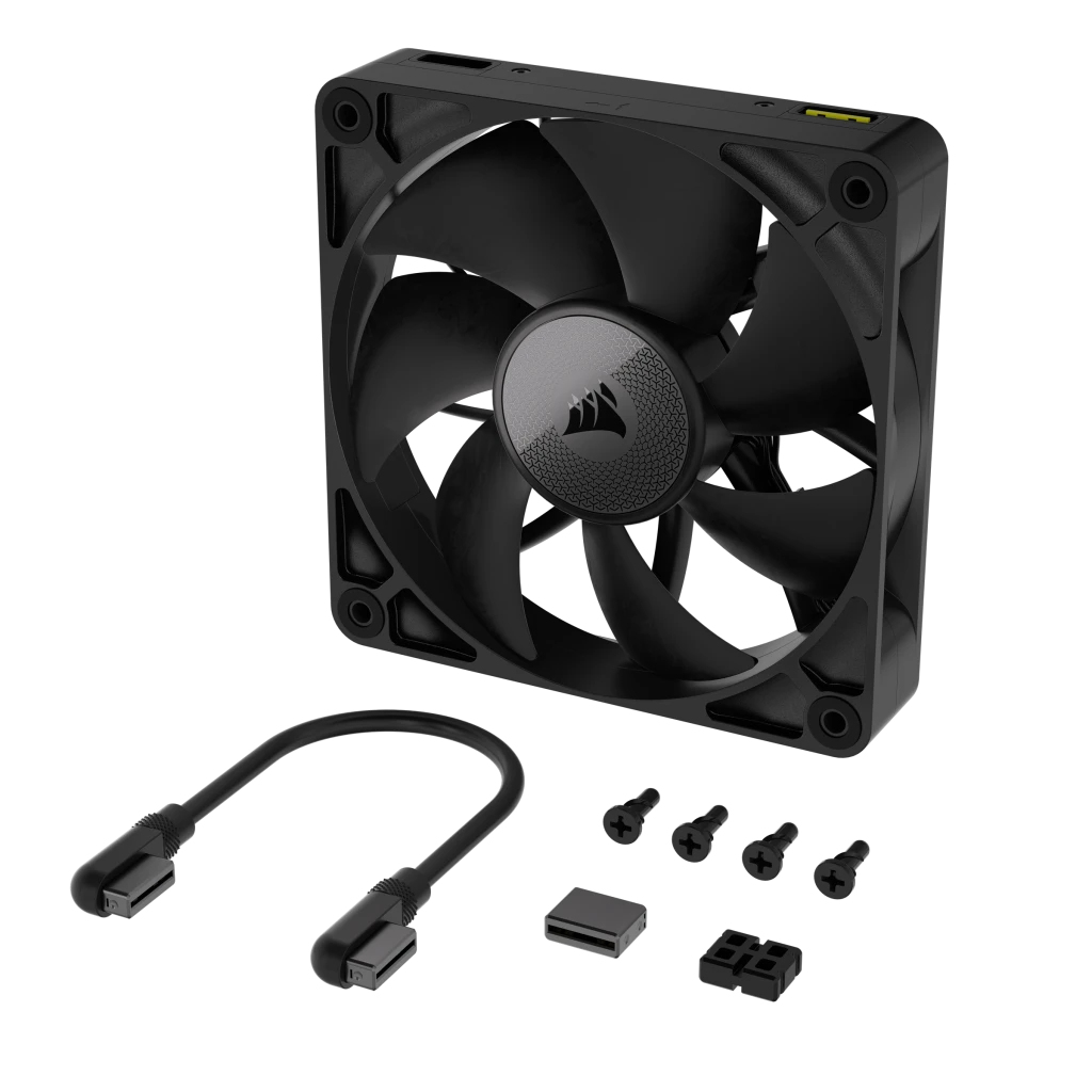 Corsair - Ventoinha Corsair iCUE Link RX120 PWM Preta 120mm