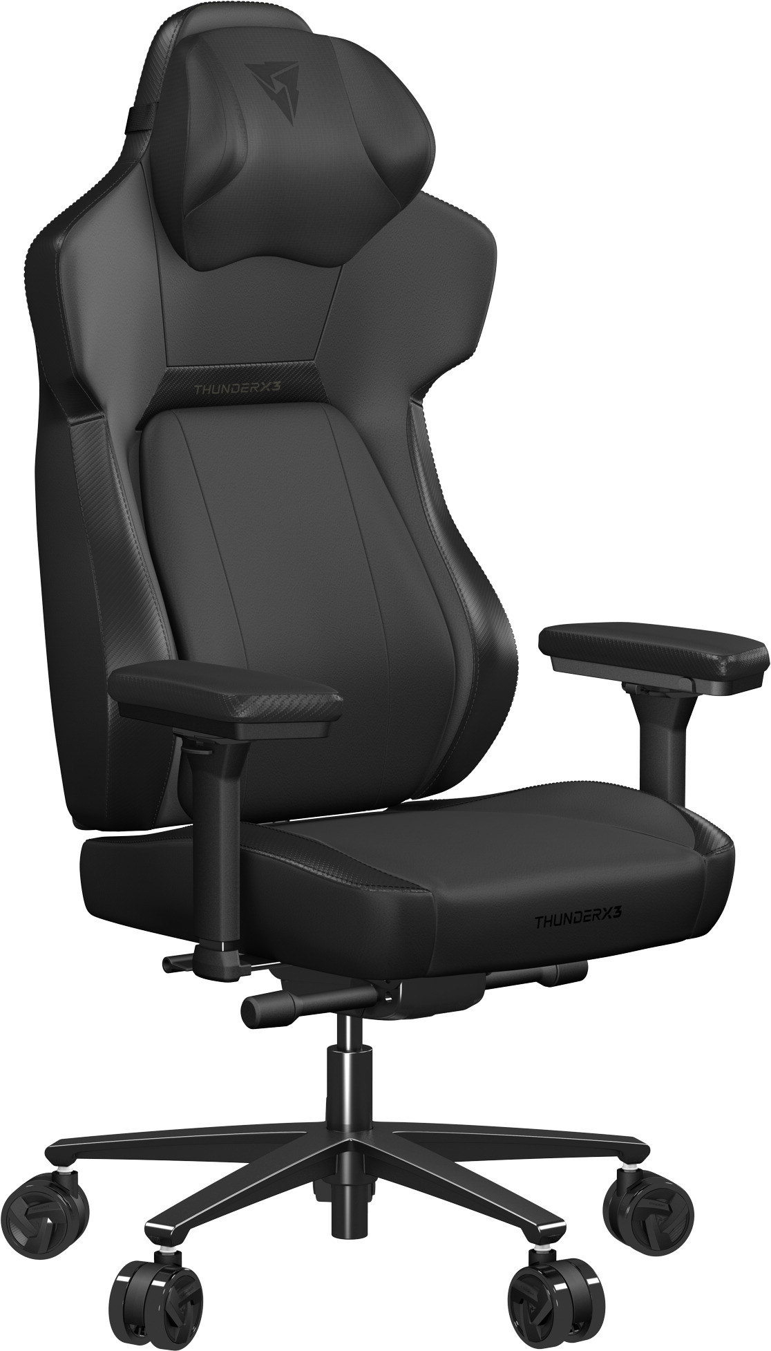 Cadeira Gaming ThunderX3 Core Apoio lombar 360 graus - Modern Black