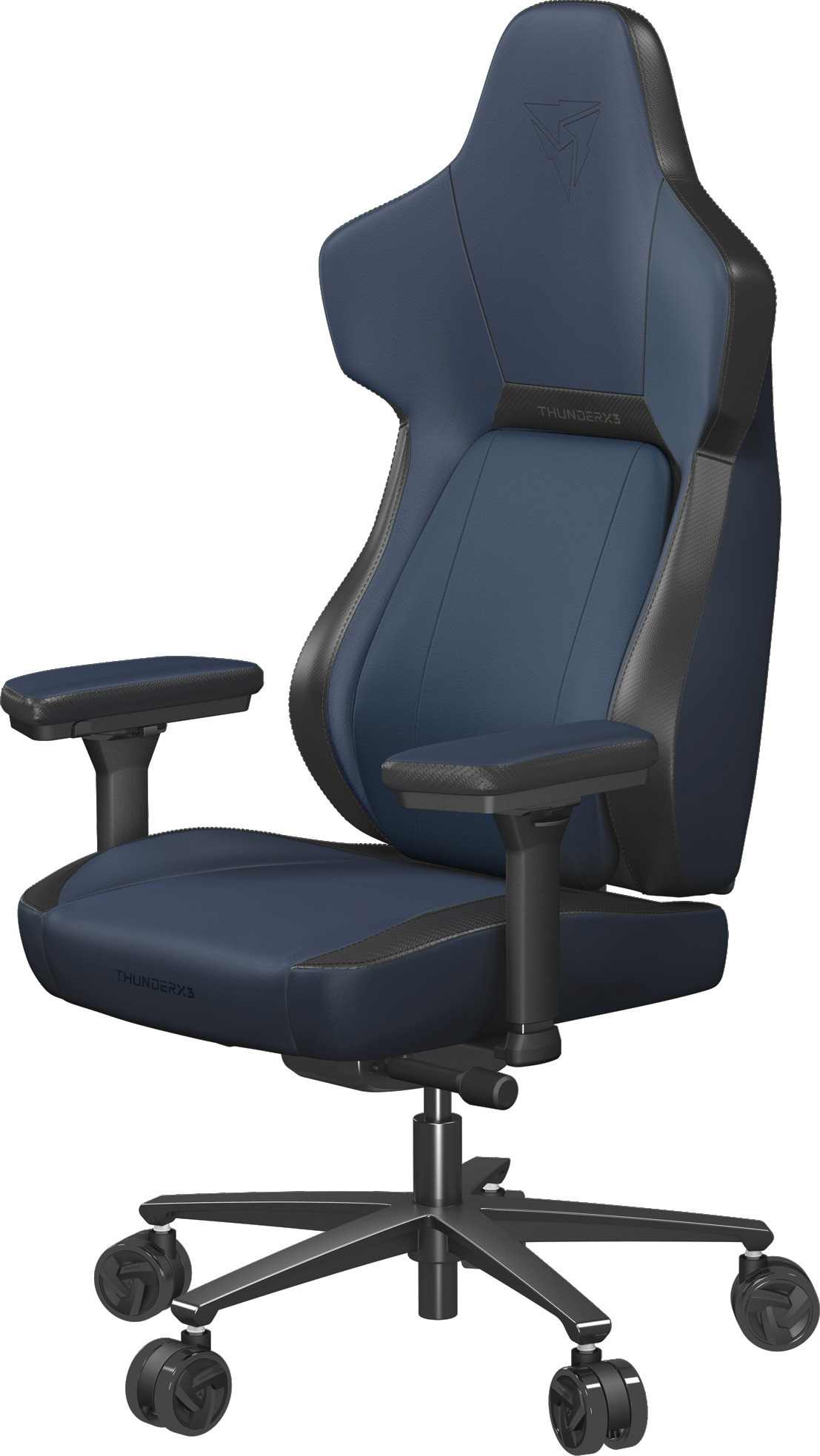 ThunderX3 - Cadeira Gaming ThunderX3 Core, Apoio lombar 360 graus - Modern Blue