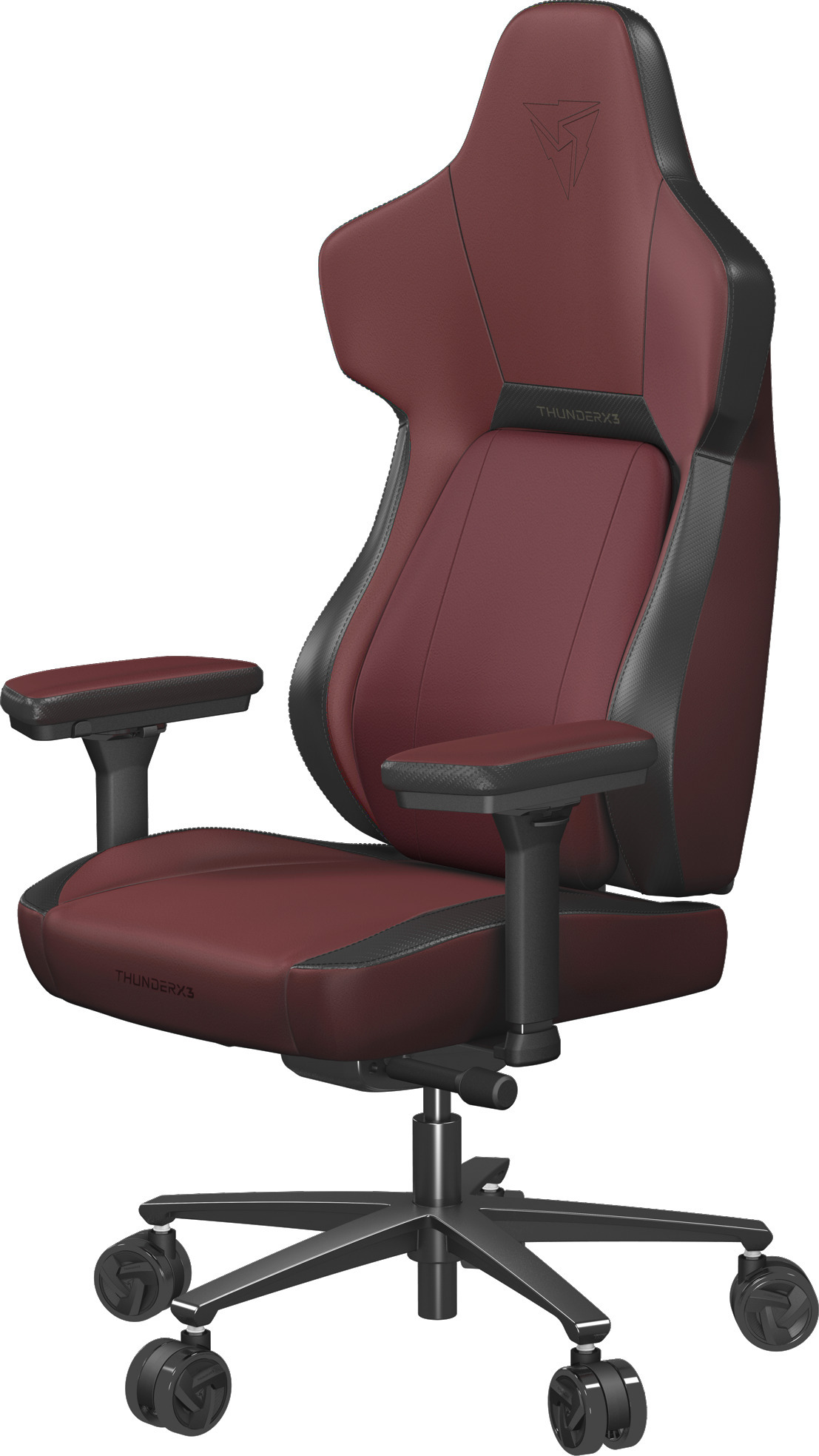 ThunderX3 - Cadeira Gaming ThunderX3 Core, Apoio lombar 360 graus - Modern Red
