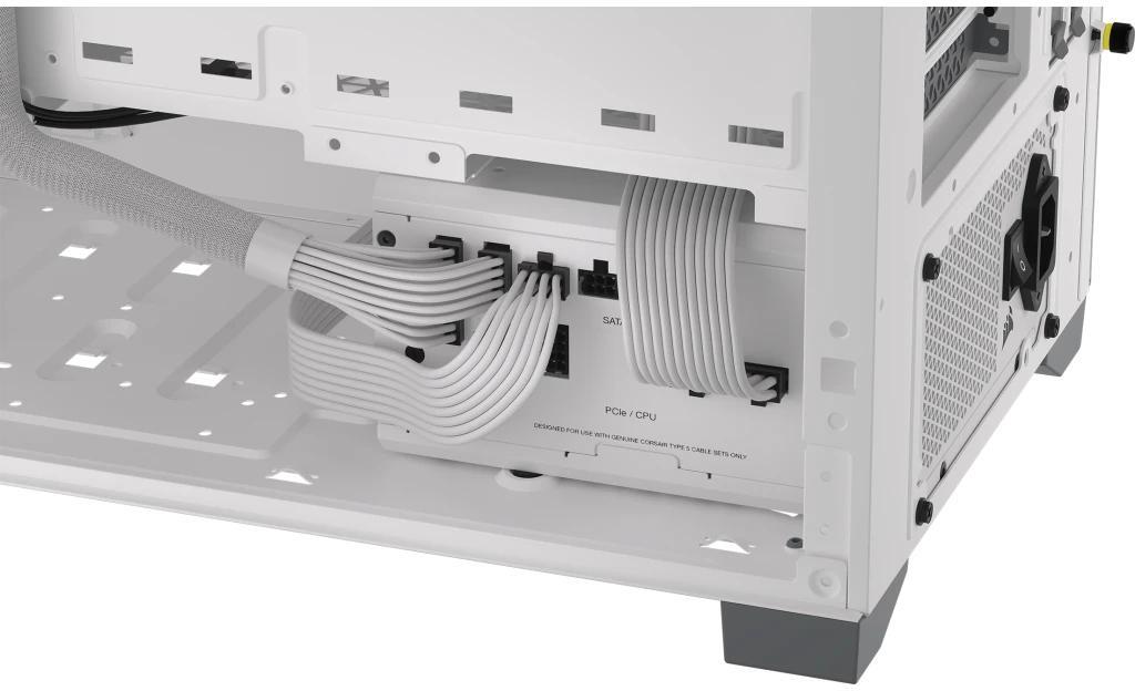  - ** B Grade ** Fonte Modular Corsair RMx Shift Series RM750x 750W 80 Plus Gold Branca