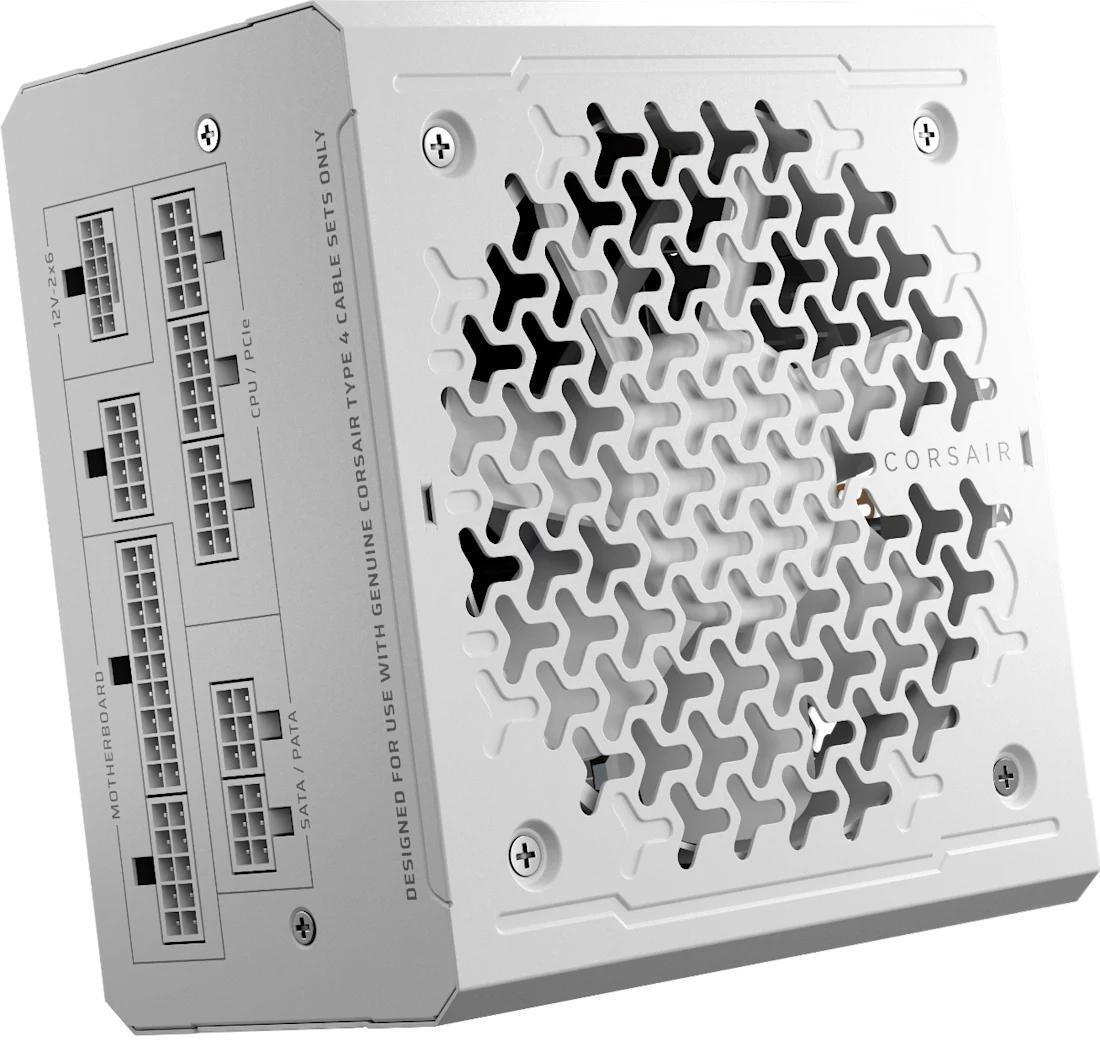 Corsair - Fonte Modular Corsair RMe Series RM1000e 1000W 80 Plus Cybenetics Gold ATX3.1 - PCIe 5.1 Branca