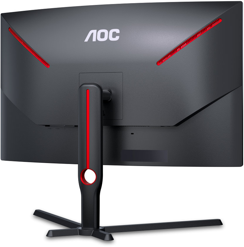 AOC - Monitor Curvo AOC Gaming 32" CQ32G3SU/BK VA QHD 165Hz 1ms