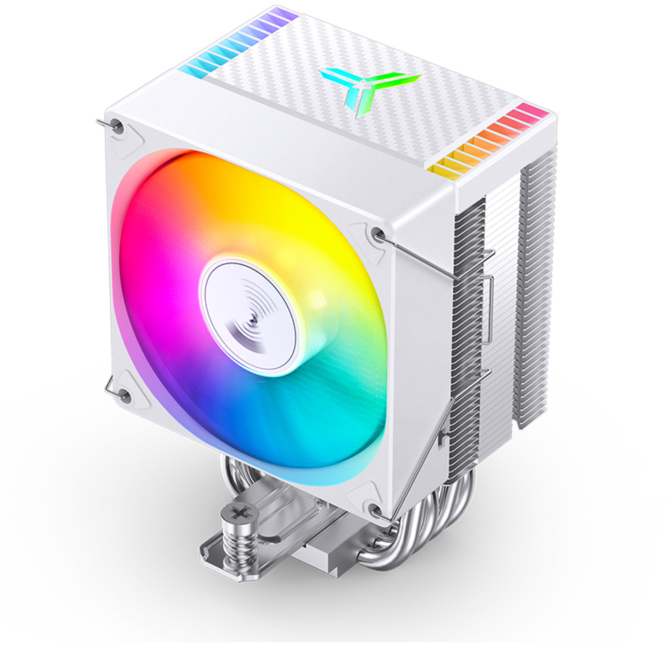 Cooler CPU Jonsbo CR-1400 EVO ARGB Branco 92mm