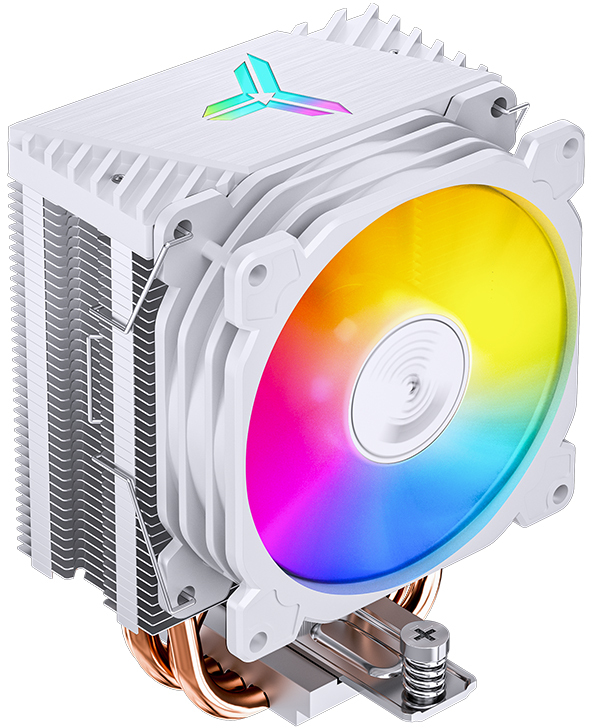 Cooler CPU Jonsbo CR-1400E ARGB Branco - 92mm