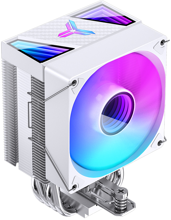 Cooler CPU Jonsbo CR-1400 V2 RGB Branco - 92mm