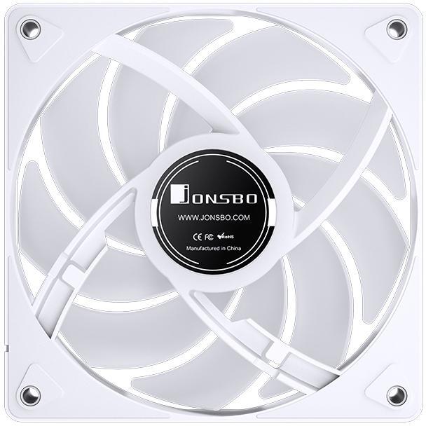 Jonsbo - Cooler CPU Jonsbo CR-3000 ARGB Branco - 2x 120mm