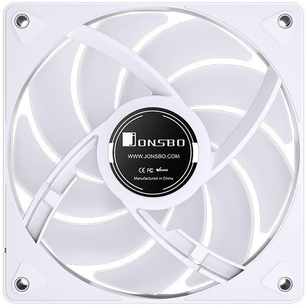 Jonsbo - Cooler CPU Jonsbo CR-3000 ARGB Branco - 2x 120mm