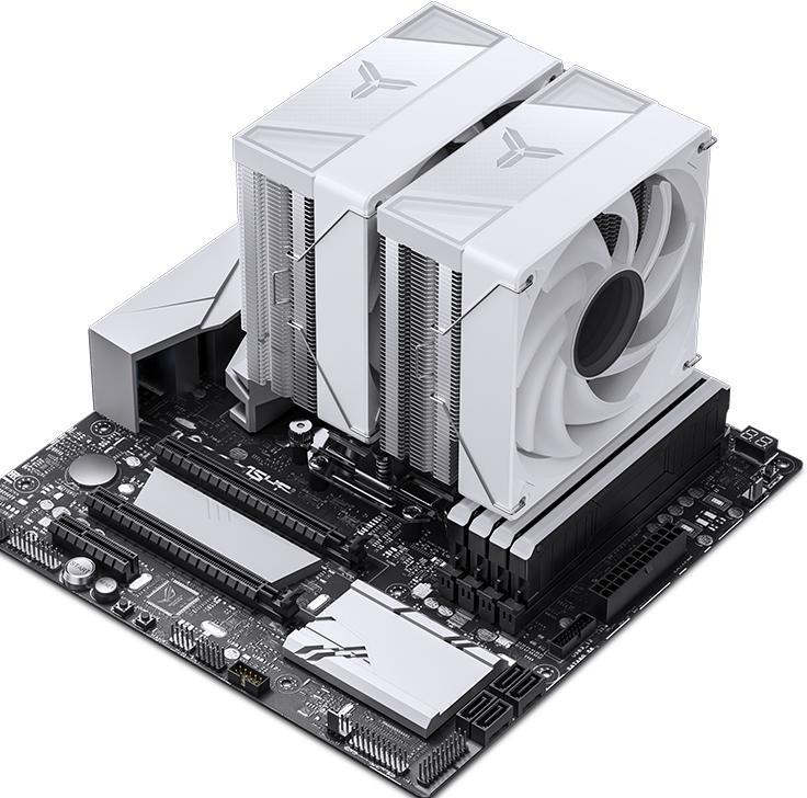 Jonsbo - Cooler CPU Jonsbo CR-3000 ARGB Branco - 2x 120mm