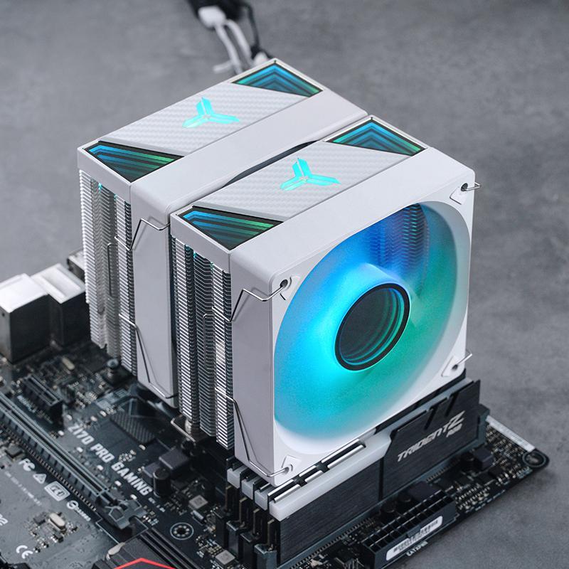 Jonsbo - Cooler CPU Jonsbo CR-3000 ARGB Branco - 2x 120mm