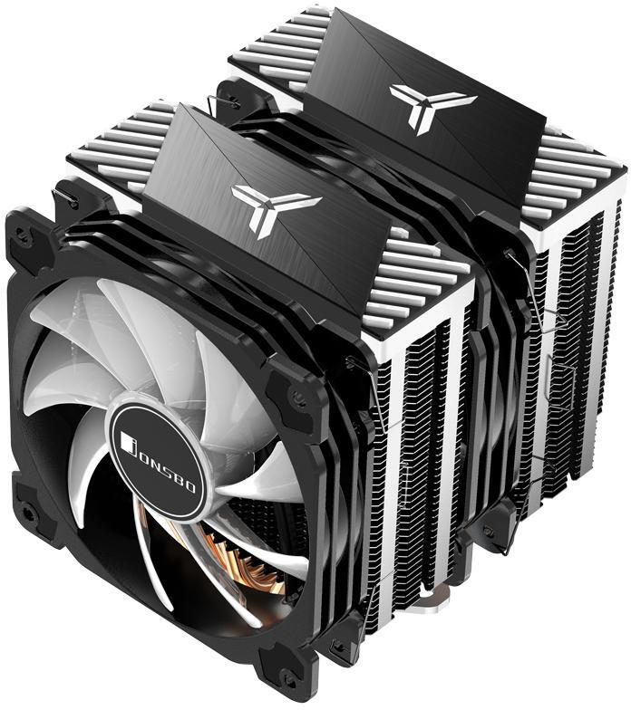 Jonsbo - Cooler CPU Jonsbo CR-3000 ARGB Preto - 2x 120mm