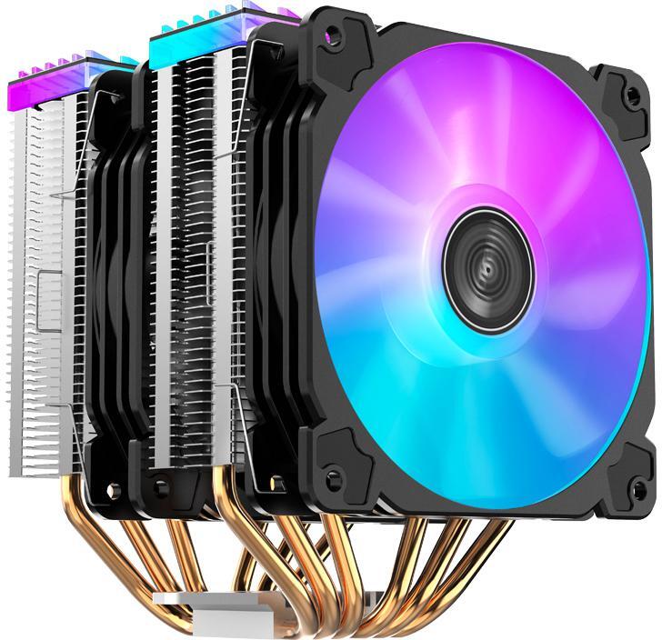 Jonsbo - Cooler CPU Jonsbo CR-3000 ARGB Preto - 2x 120mm