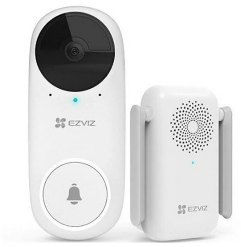 EZVIZ - Video Porteiro EZVIZ DB2C Kit Smart Home FHD 3MP WiFi V.Noturna IP65