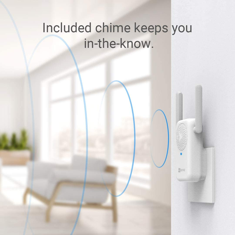 EZVIZ - Video Porteiro EZVIZ DB2C Kit Smart Home FHD 3MP WiFi V.Noturna IP65