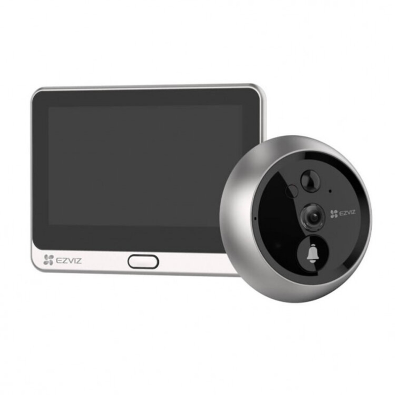 EZVIZ - Video Porteiro EZVIZ DP2C Smart Home Ecrã 4.3" FHD WiFi V.Noturna C/Bateria