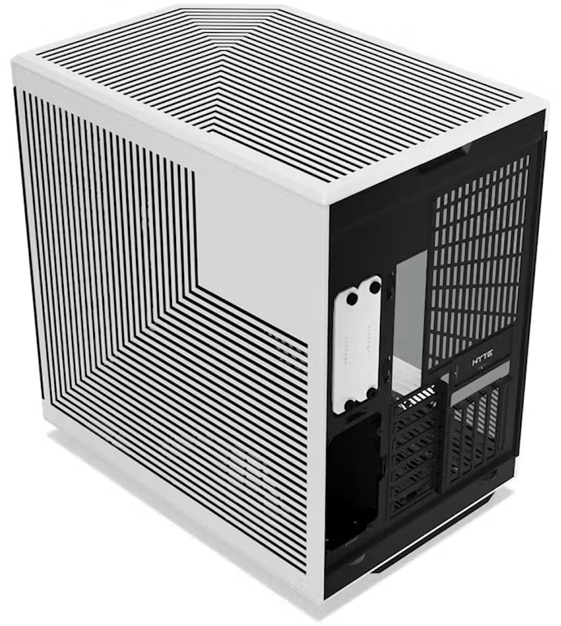 Hyte - ** B Grade ** Caixa ATX Hyte Y70 Touch Infinite Vidro Temperado Preto/Branco