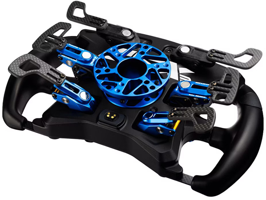 Cube Controls - ** B Grade ** Volante Cube Controls CSX-3 - 6 Paddles - Azul