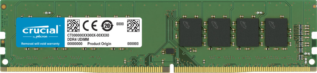 Crucial 16GB DDR4 3200MHz CL22