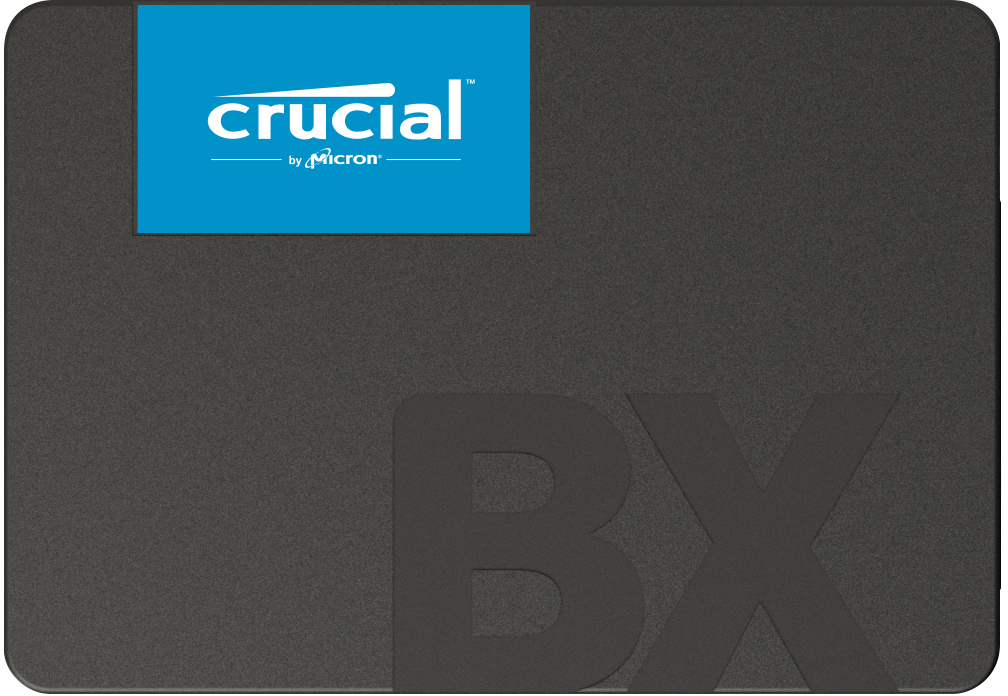 Crucial - SSD Crucial BX500 2TB 3D TLC SATA III (540/500MB/s)