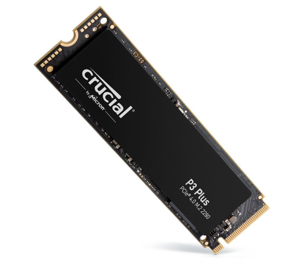 Crucial - SSD Crucial P3 Plus 2TB Gen4 M.2 NVMe 2280 (5000/4200MB/s)
