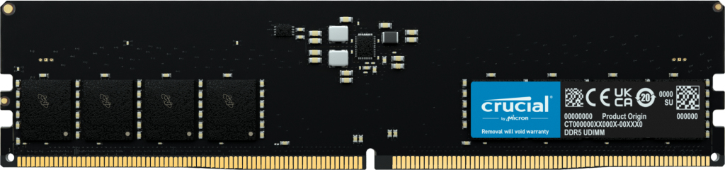 Crucial 32GB DDR5 4800MHz CL40
