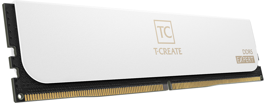 Team Group - Team Group Kit 32GB (2 x 16GB) DDR5 6400MHz T-Create Expert Branco CL32