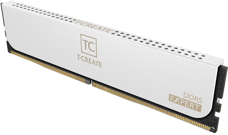 Team Group - Team Group Kit 32GB (2 x 16GB) DDR5 6400MHz T-Create Expert Branco CL32