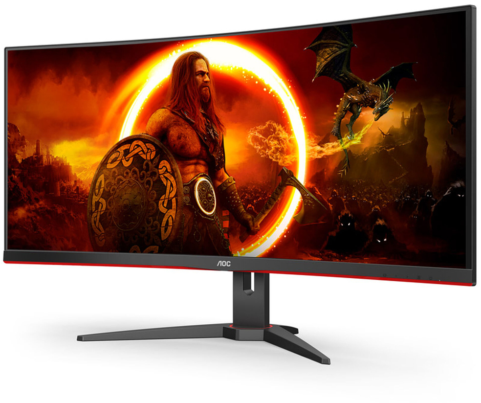 AOC - Monitor Curvo AOC Gaming 34" CU34G2XE VA WQHD 144Hz 1ms Adaptive Sync HDR10