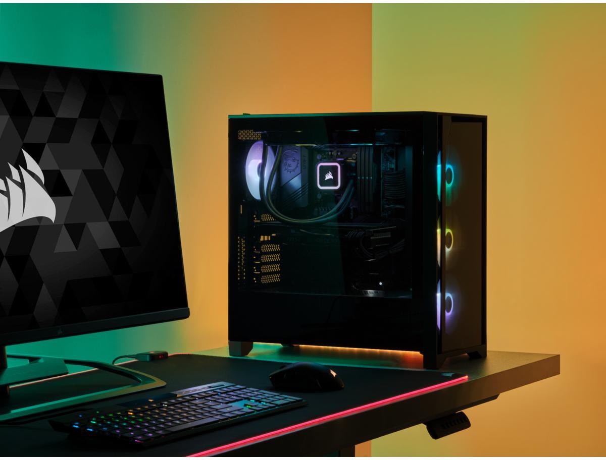  - ** B Grade ** Water Cooler CPU Corsair H100x ELITE 240mm Preto