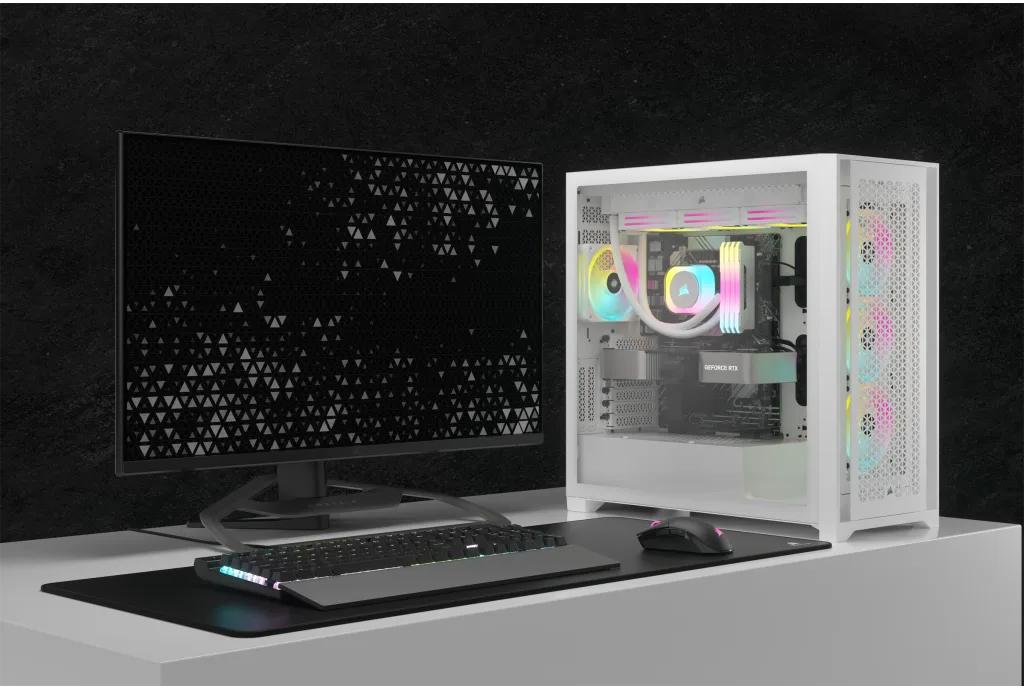 Corsair - Water Cooler CPU Corsair iCUE LINK H150i RGB 360mm Branco