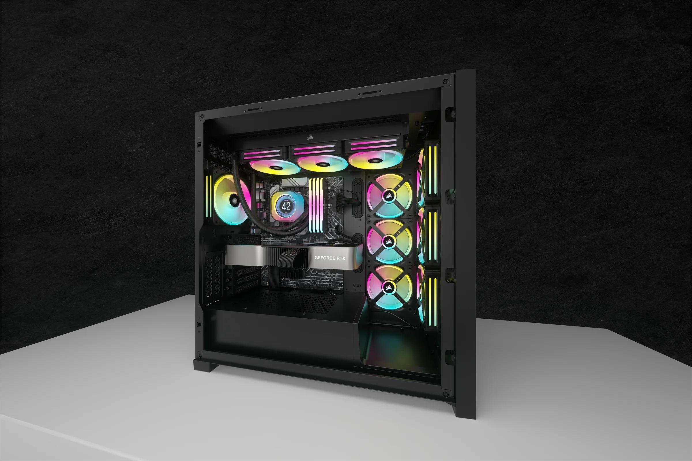  - Módulo de Ecrã Corsair LCD iCUE LINK RX Preto