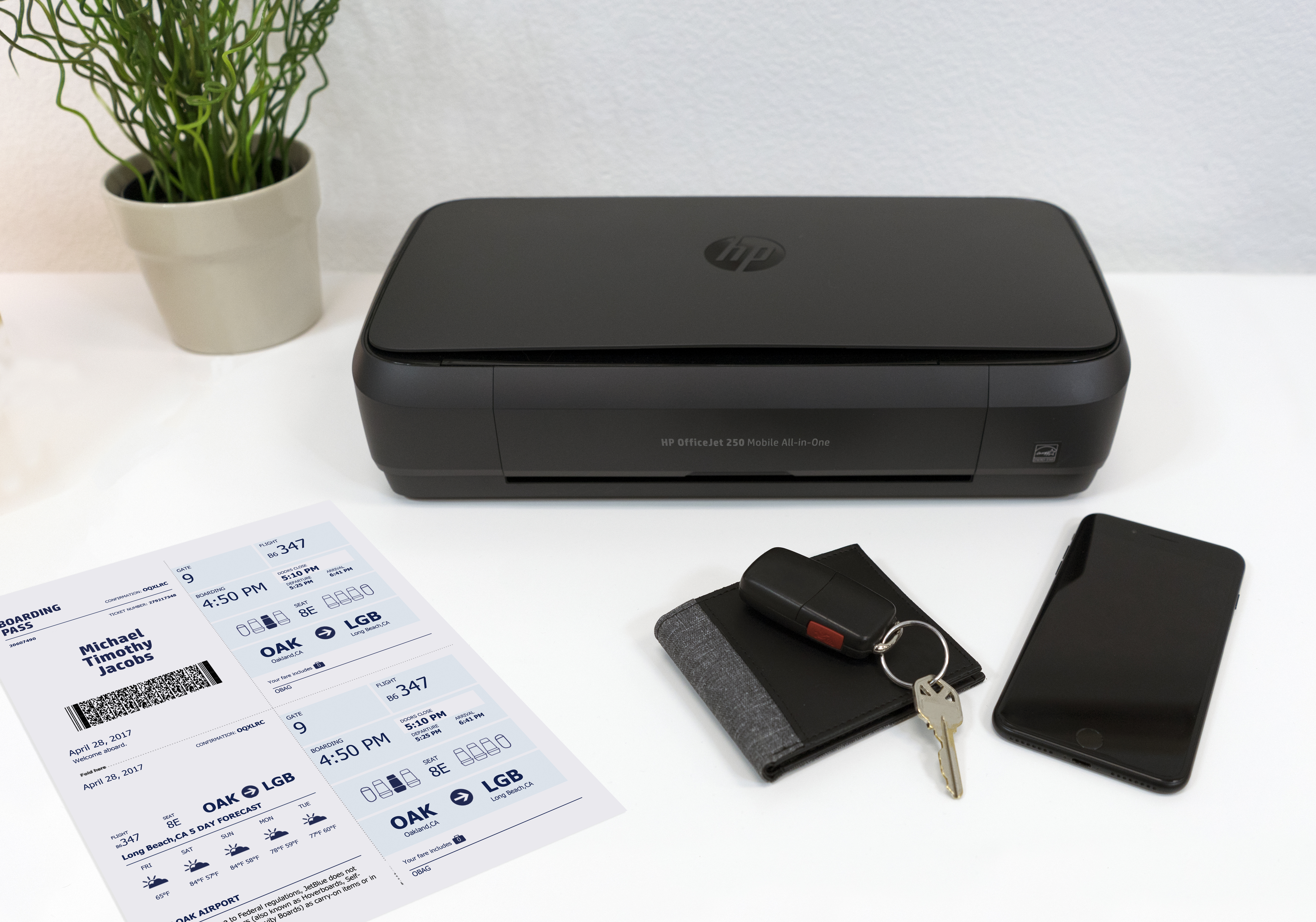 HP - Impressora Portátil HP OfficeJet 250 Mobile All-in-One