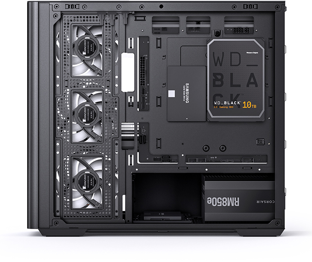 Jonsbo - Caixa Micro-ATX Jonsbo D300 Vidro Temperado Preto