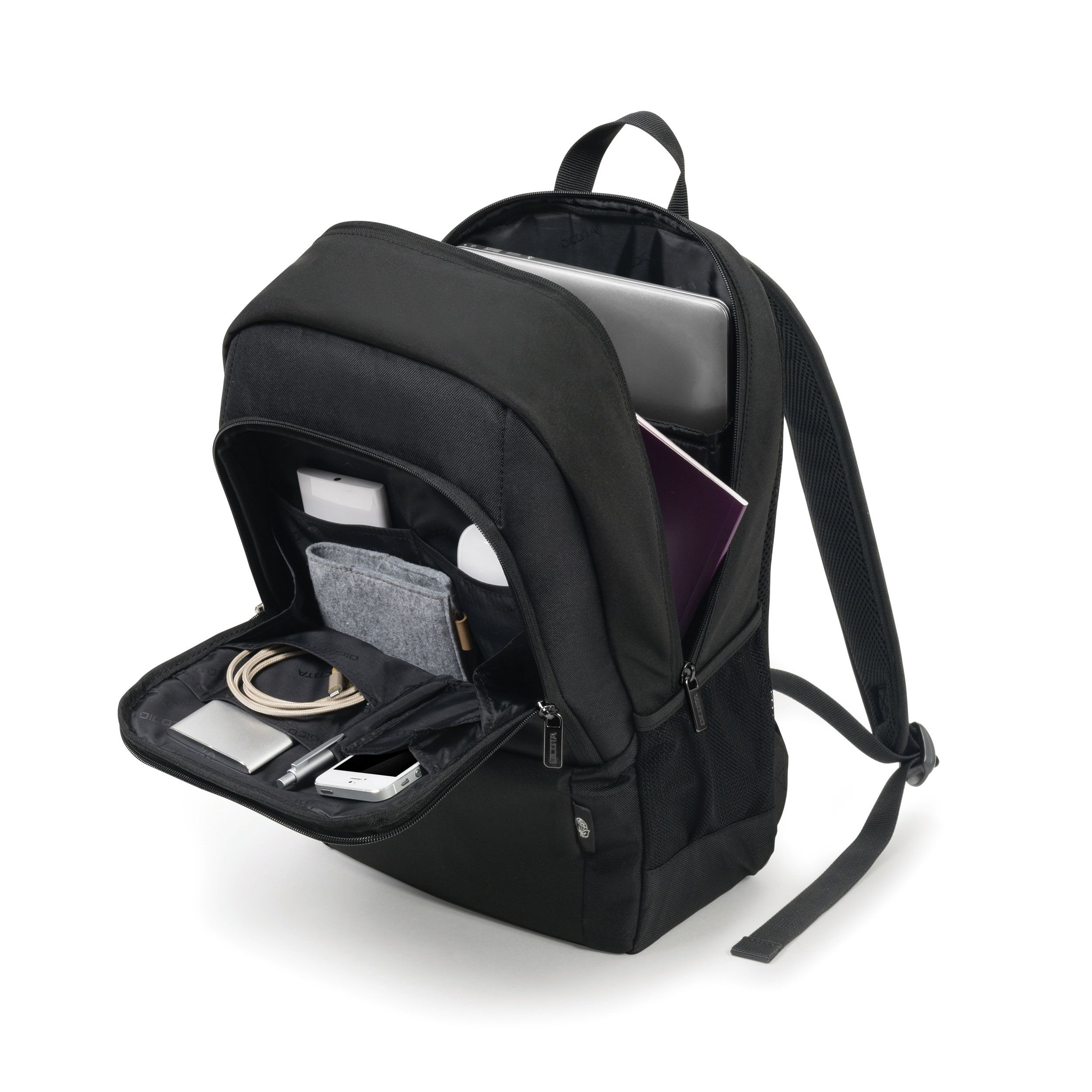 Dicota - Mochila DICOTA ECO BASE 15"-17.3" Preto