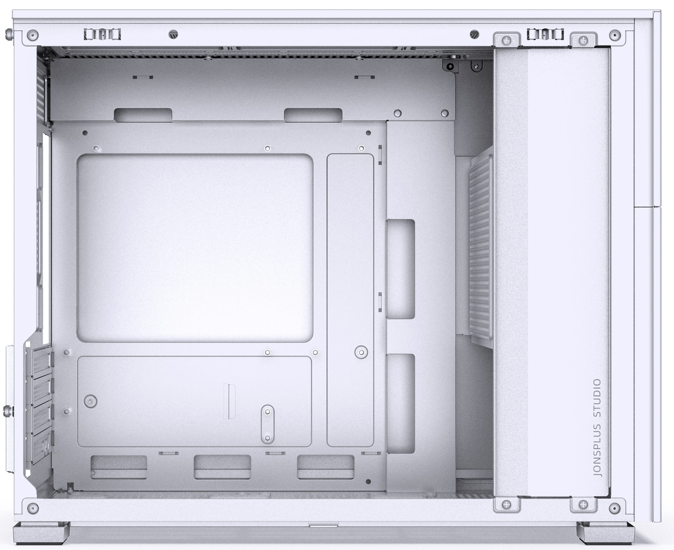 Jonsbo - Caixa Micro-ATX Jonsbo D31 MESH com Visor Vidro Temperado Branco