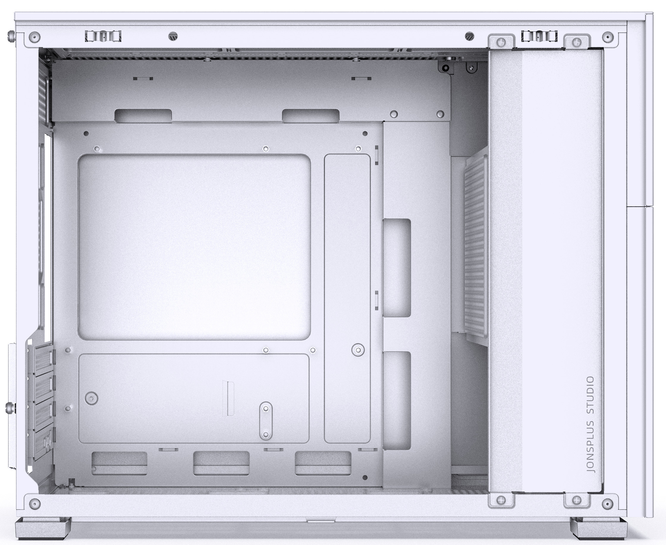 Jonsbo - Caixa Micro-ATX Jonsbo D31 STD Com Visor Vidro Temperado Branco