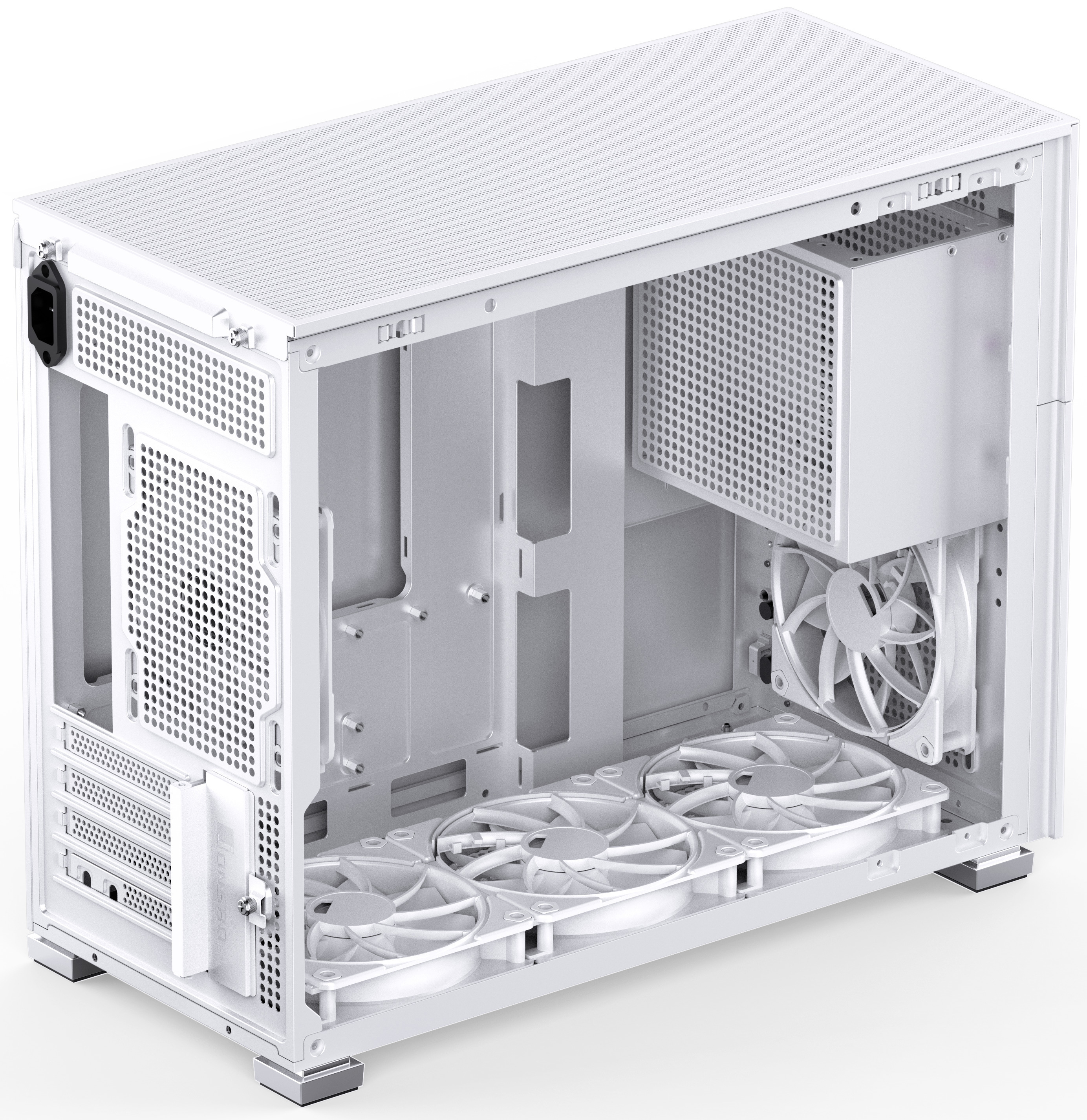 Jonsbo - Caixa Micro-ATX Jonsbo D31 STD Com Visor Vidro Temperado Branco