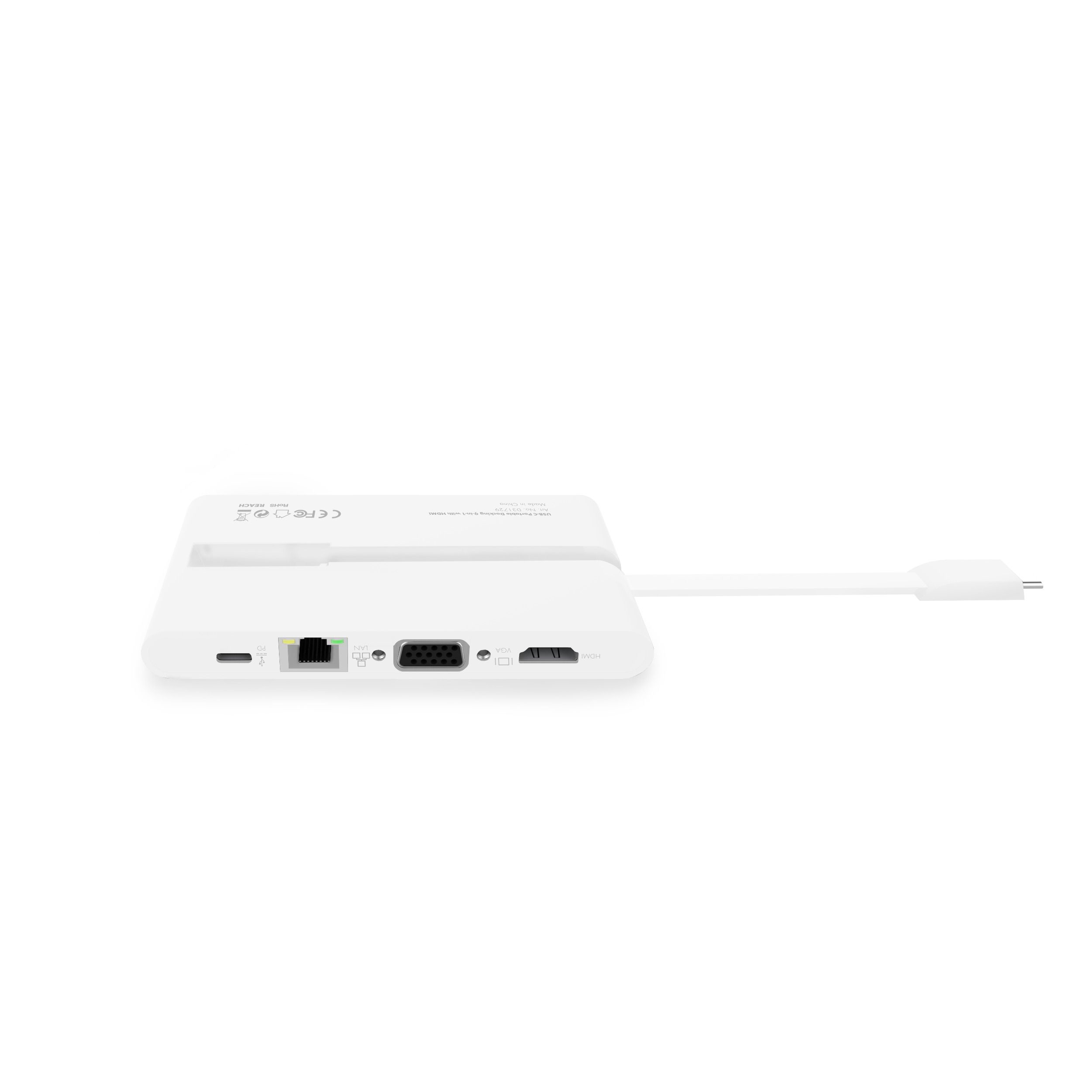 Dicota - Docking Station DICOTA USB-C Portable 9-in-1