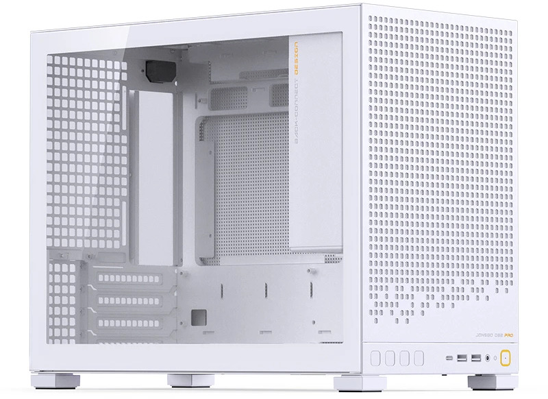 Jonsbo - Caixa Micro-ATX Jonsbo D32 PRO Vidro Temperado Branco