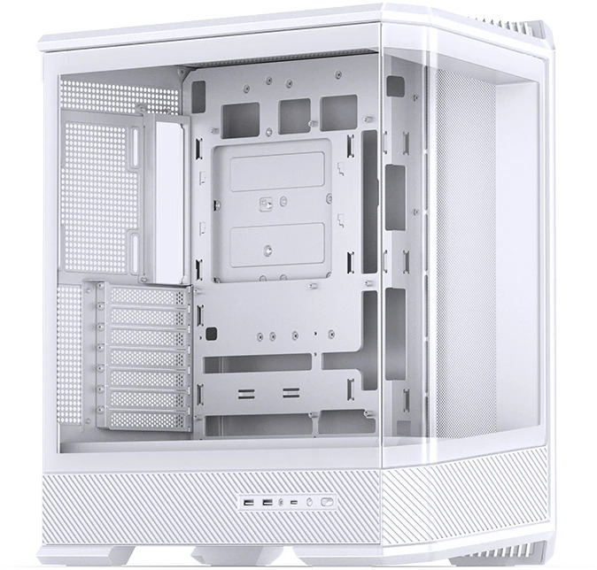 Picture of Picture of Caixa ATX Jonsbo D400 Vidro Temperado Branco