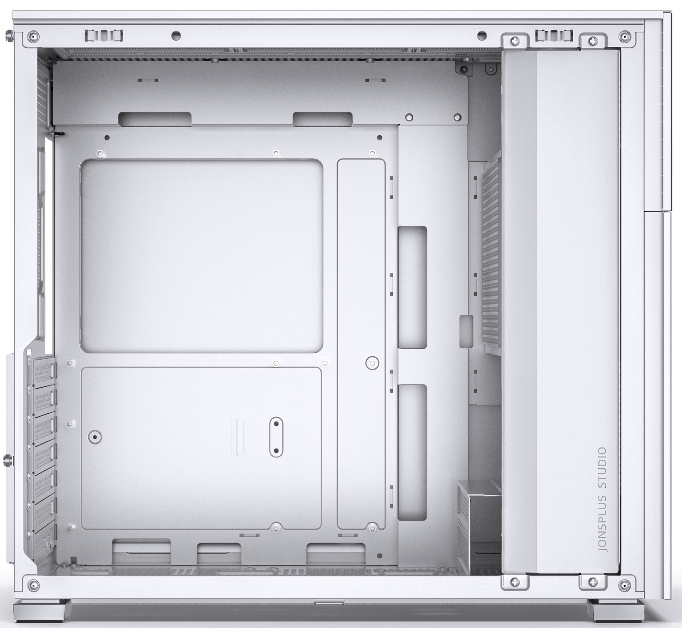 Jonsbo - Caixa ATX Jonsbo D41 STD Com Visor Vidro Temperado Branco