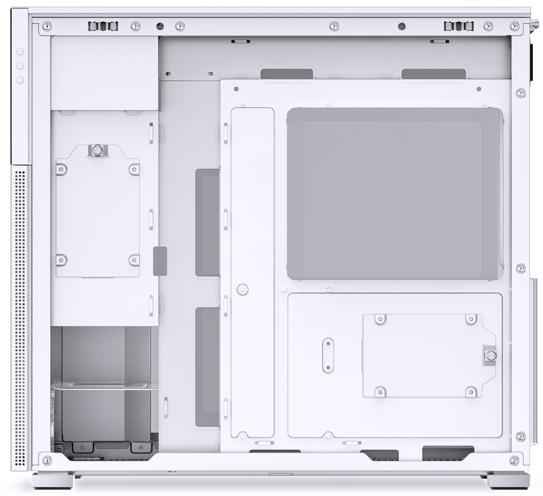 Jonsbo - Caixa ATX Jonsbo D41 STD Com Visor Vidro Temperado Branco