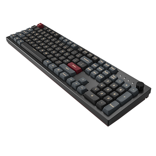 Montech - Teclado Montech Darkness Full-Size ,Hot-swappable, GateronG Pro 2.0 Brown Switch, RGB, PBT - Mecânico (PT)