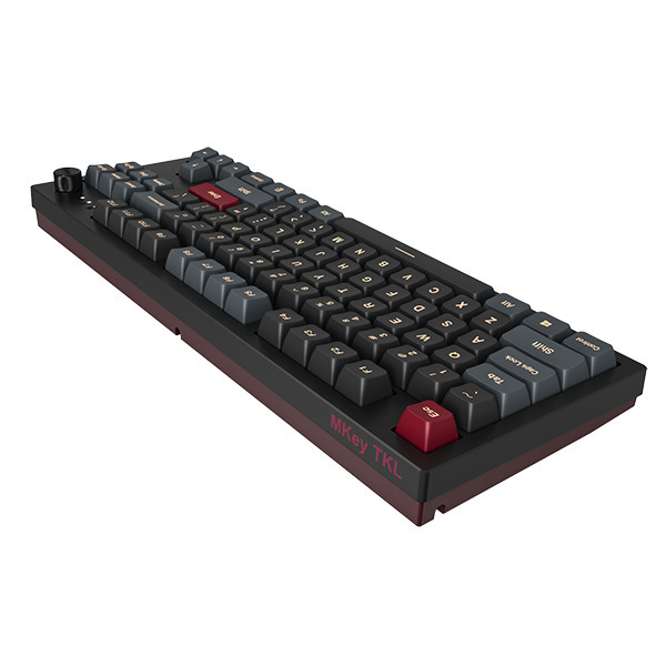 Montech - Teclado Montech Darkness TKL ,Hot-swappable, GateronG Pro 2.0 Red Switch, RGB, PBT - Mecânico (PT)