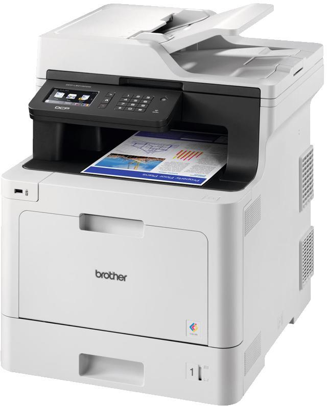 Brother - Impressora Multifunções Laser Brother DCP-L8410CDW WiFi