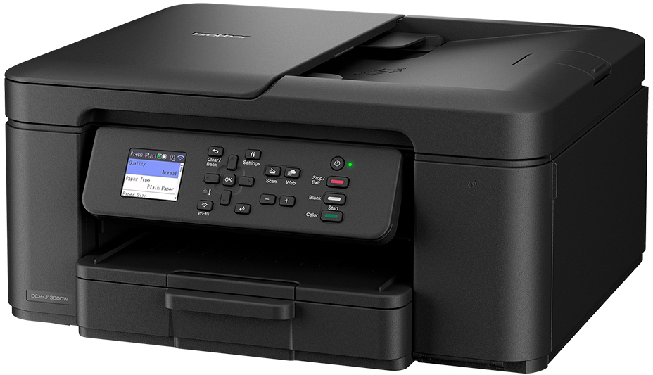 Brother - Impressora Multifunções a Jato de Tinta Brother DCP-J1360DW WiFi